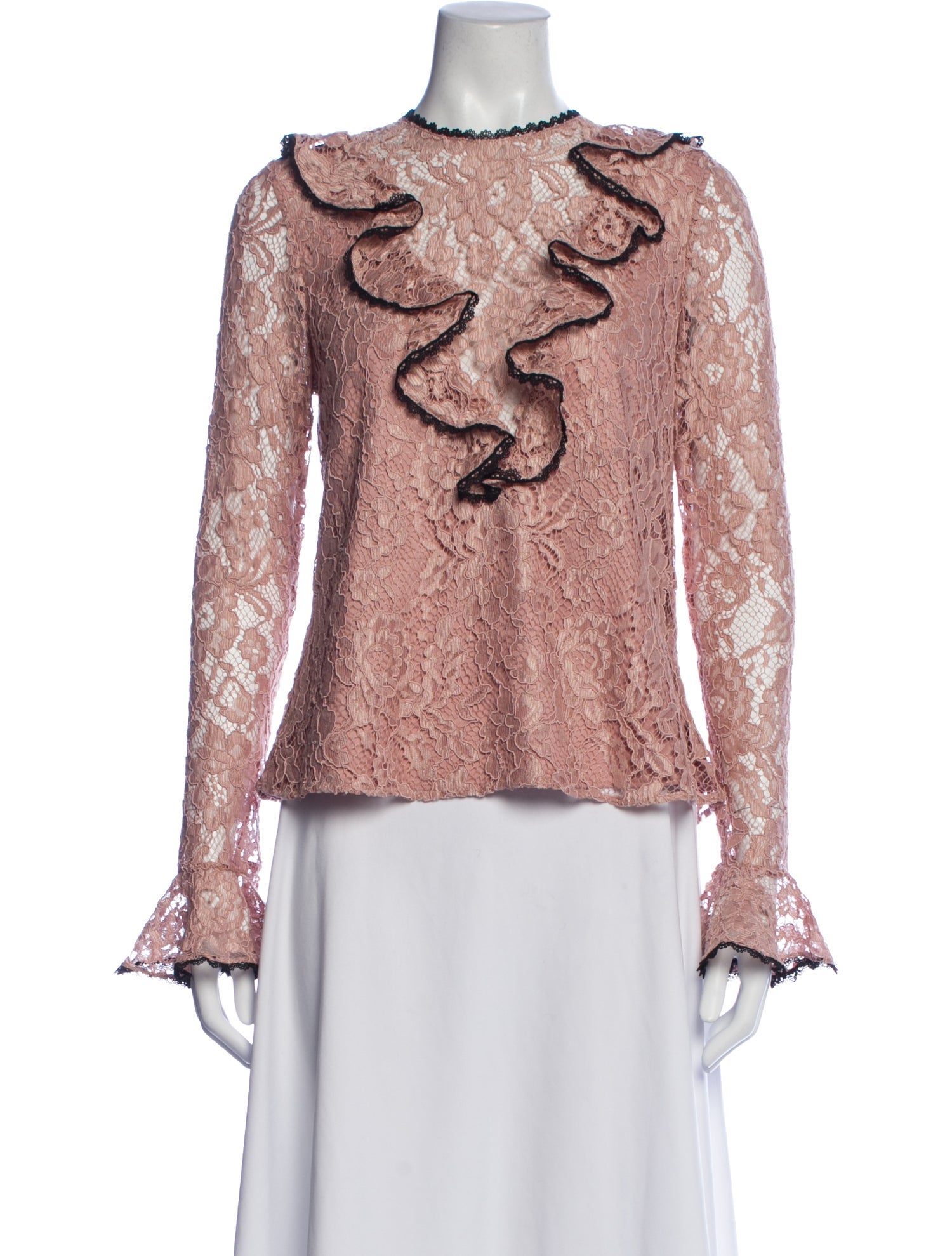 Alexis Lace Lace Pattern Blouse