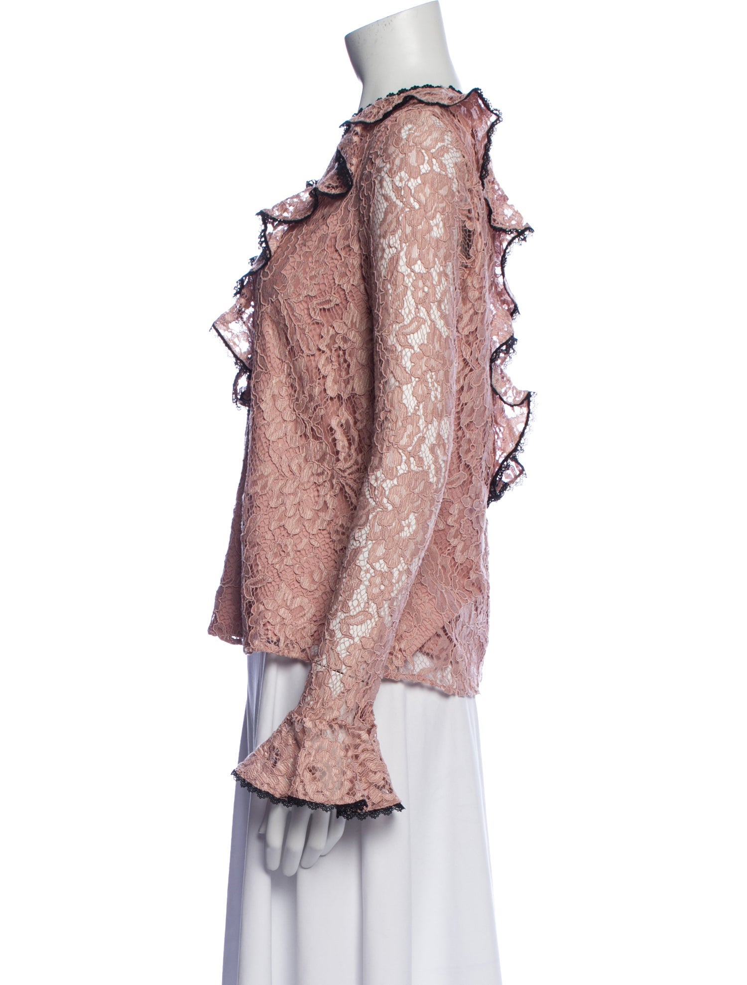 Alexis Lace Lace Pattern Blouse