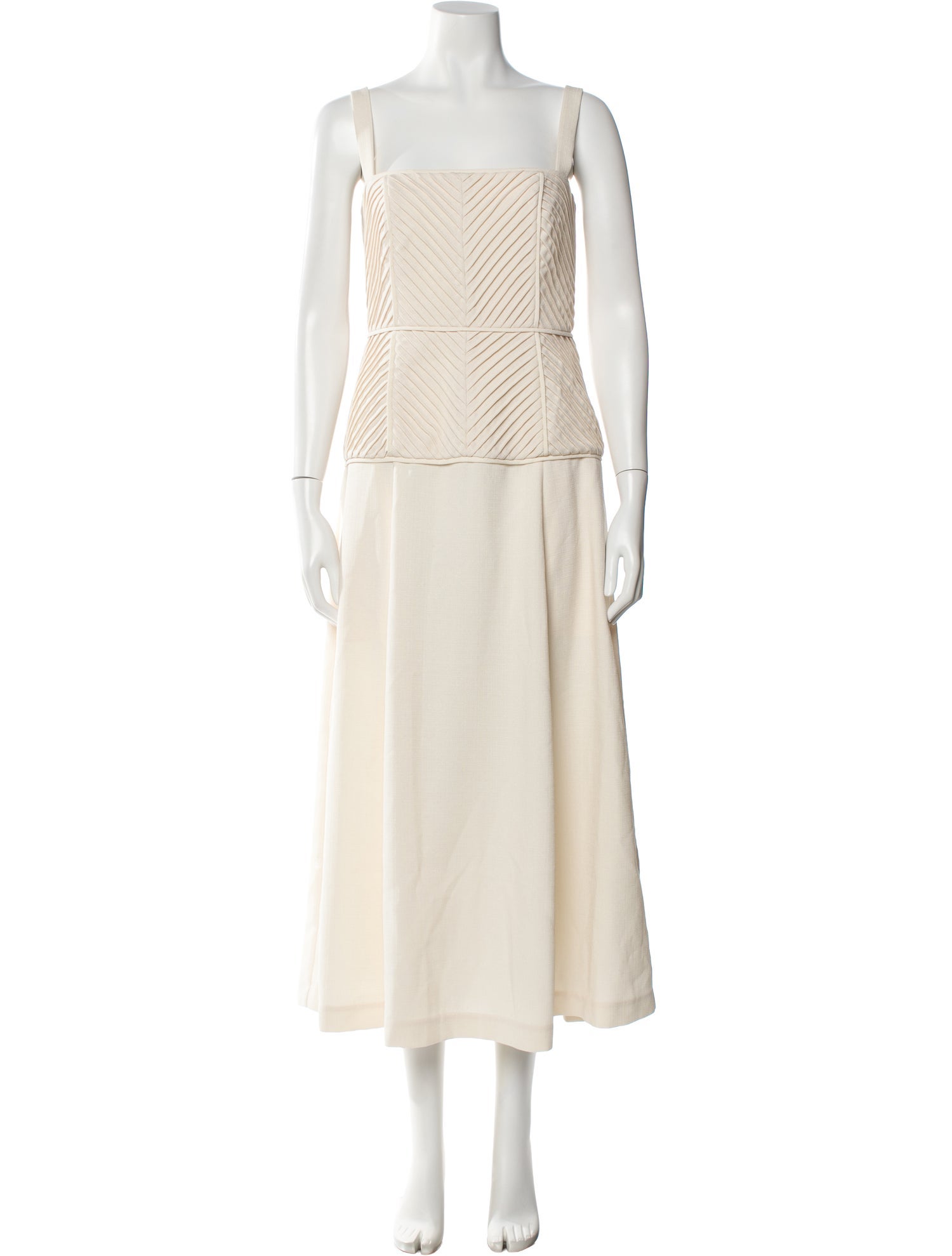 Alexis Square Neckline Long Dress w/ Tags