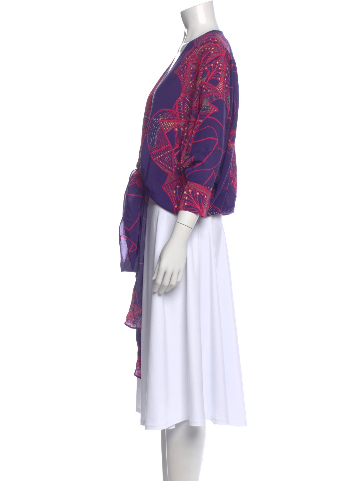 Alexis Silk Printed Top