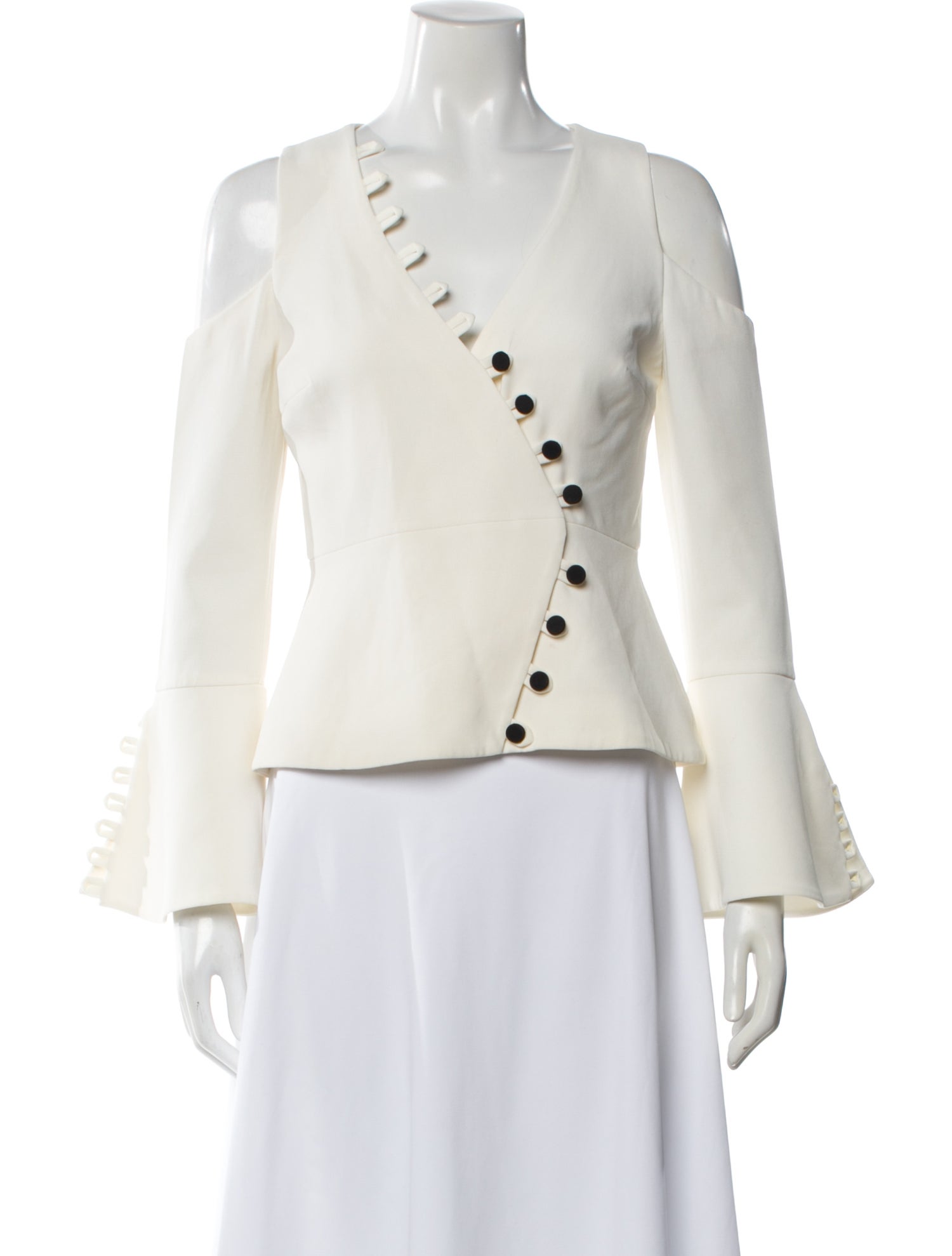 Alexis V-Neck Long Sleeve Top