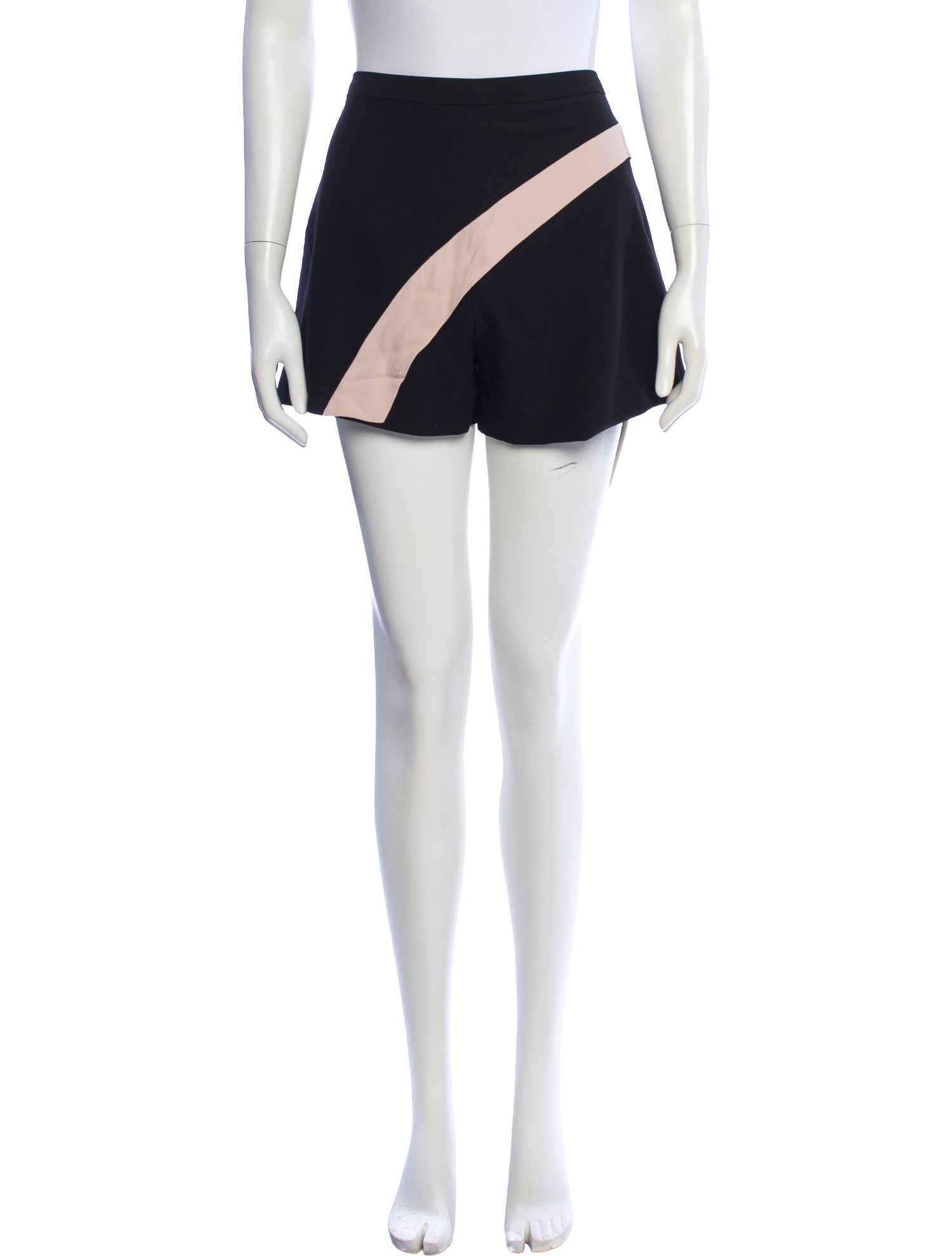 Alexis Colorblock Pattern Mini Shorts