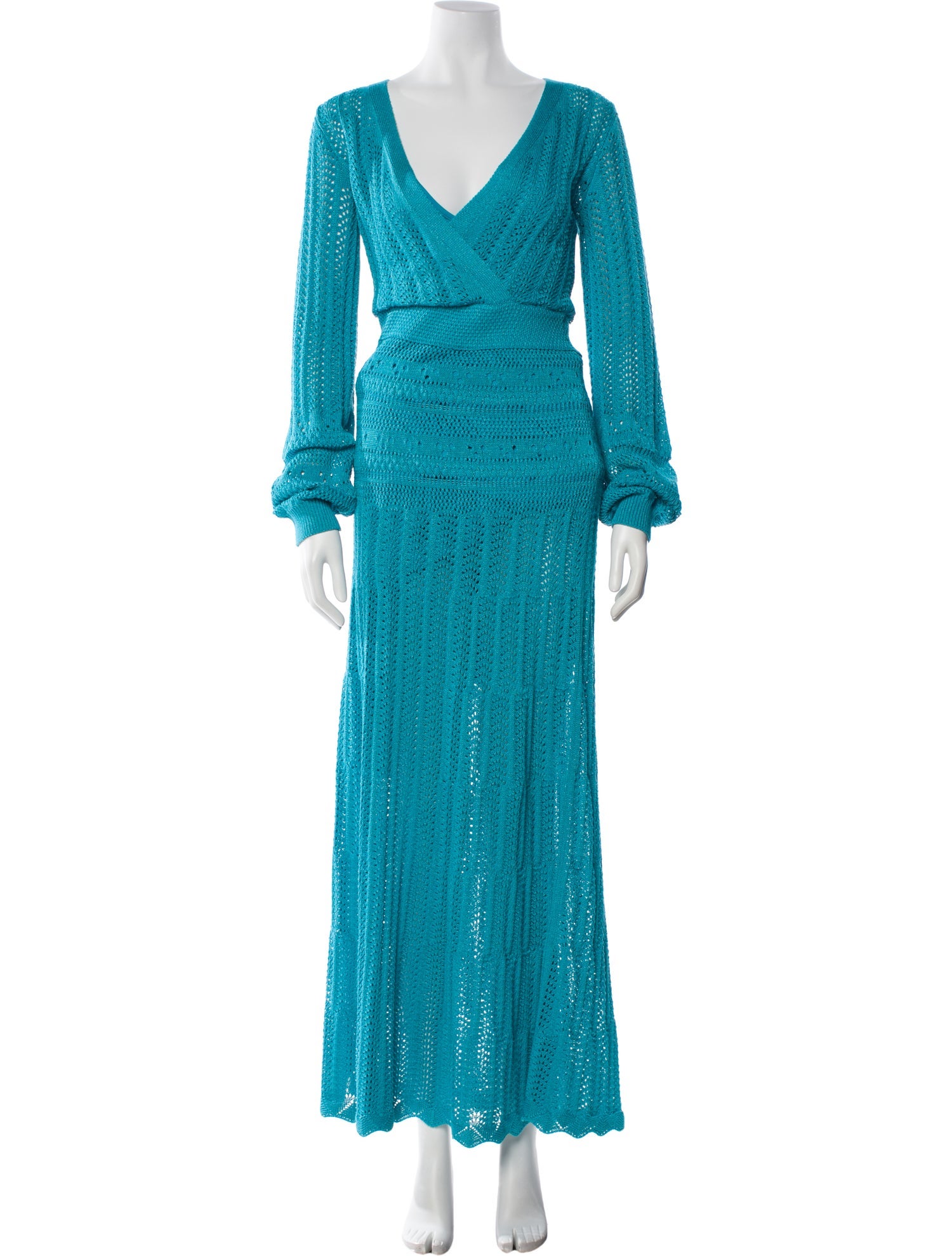 Alexis V-Neck Long Dress