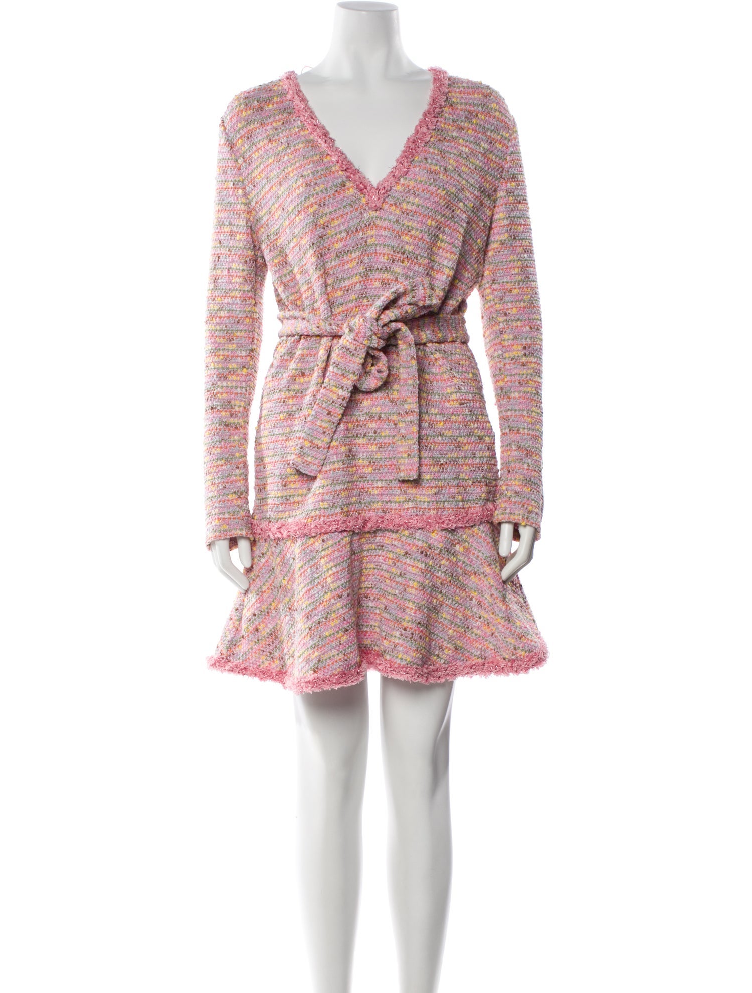 Alexis Tweed Pattern Mini Dress w/ Tags