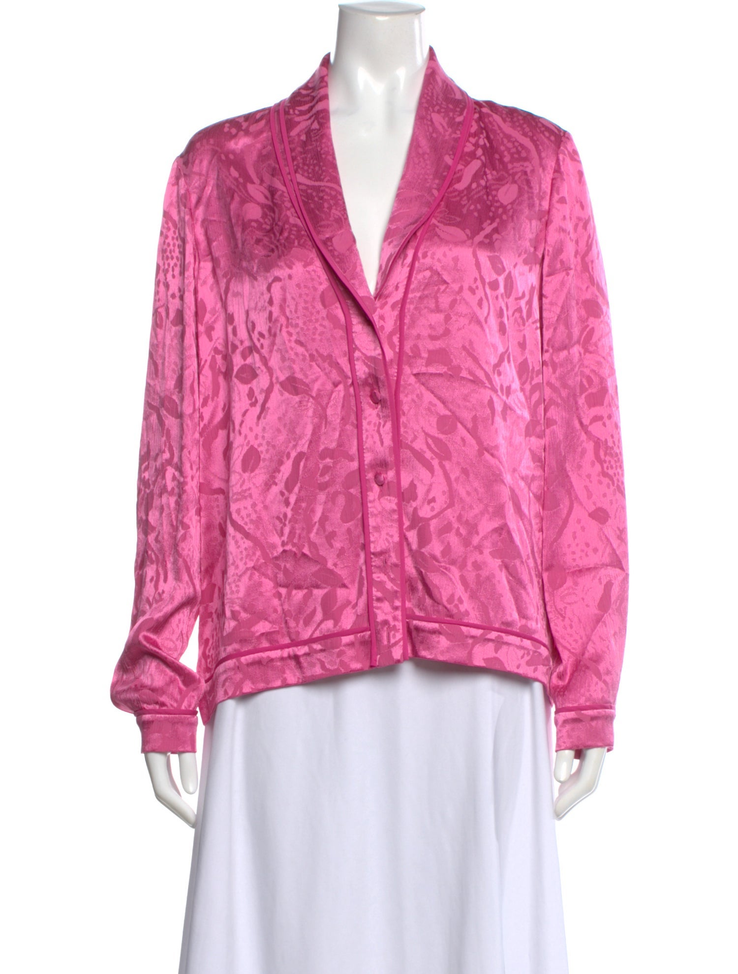 Alexis Floral Print Long Sleeve Blouse