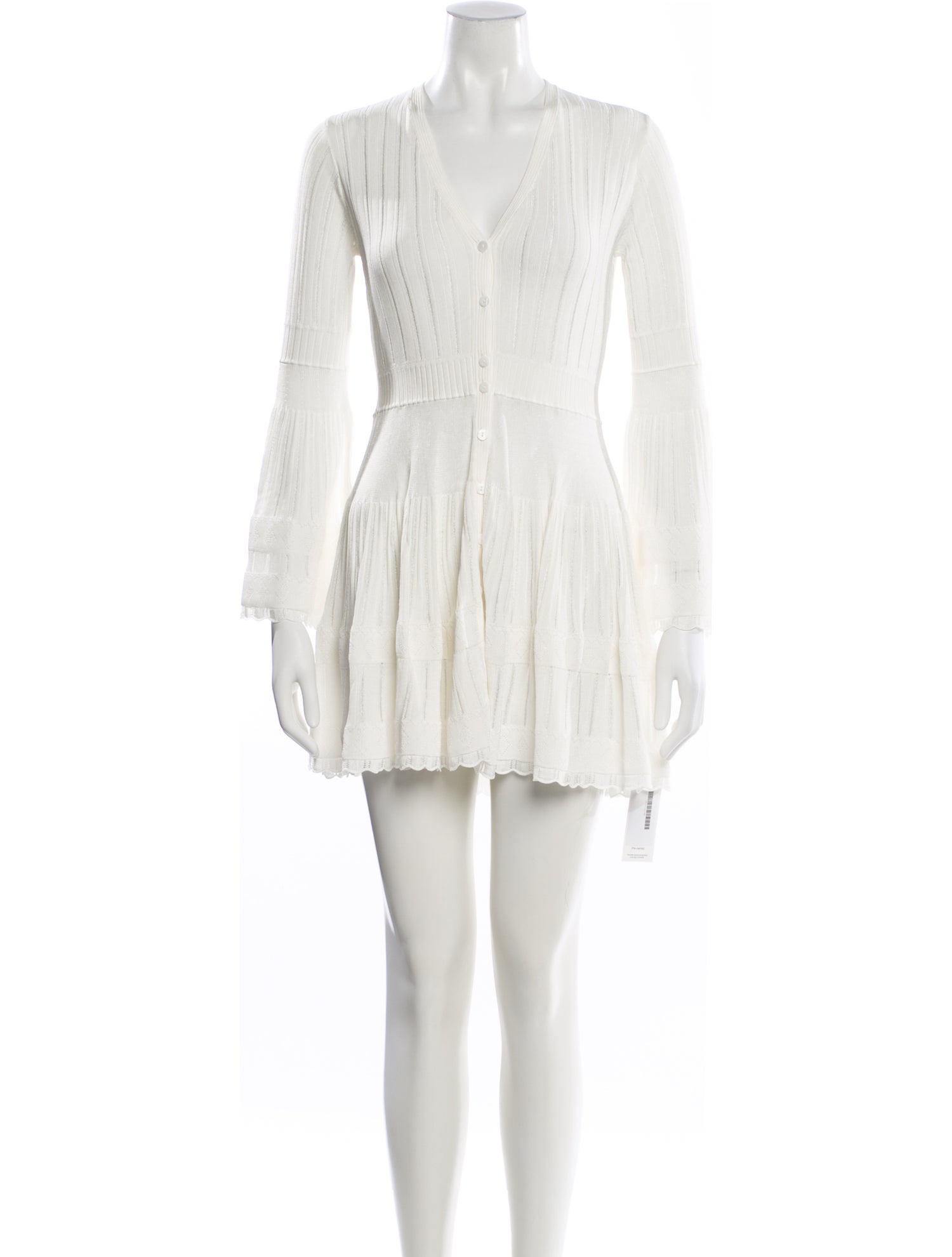 Alexis Lace Pattern Mini Dress