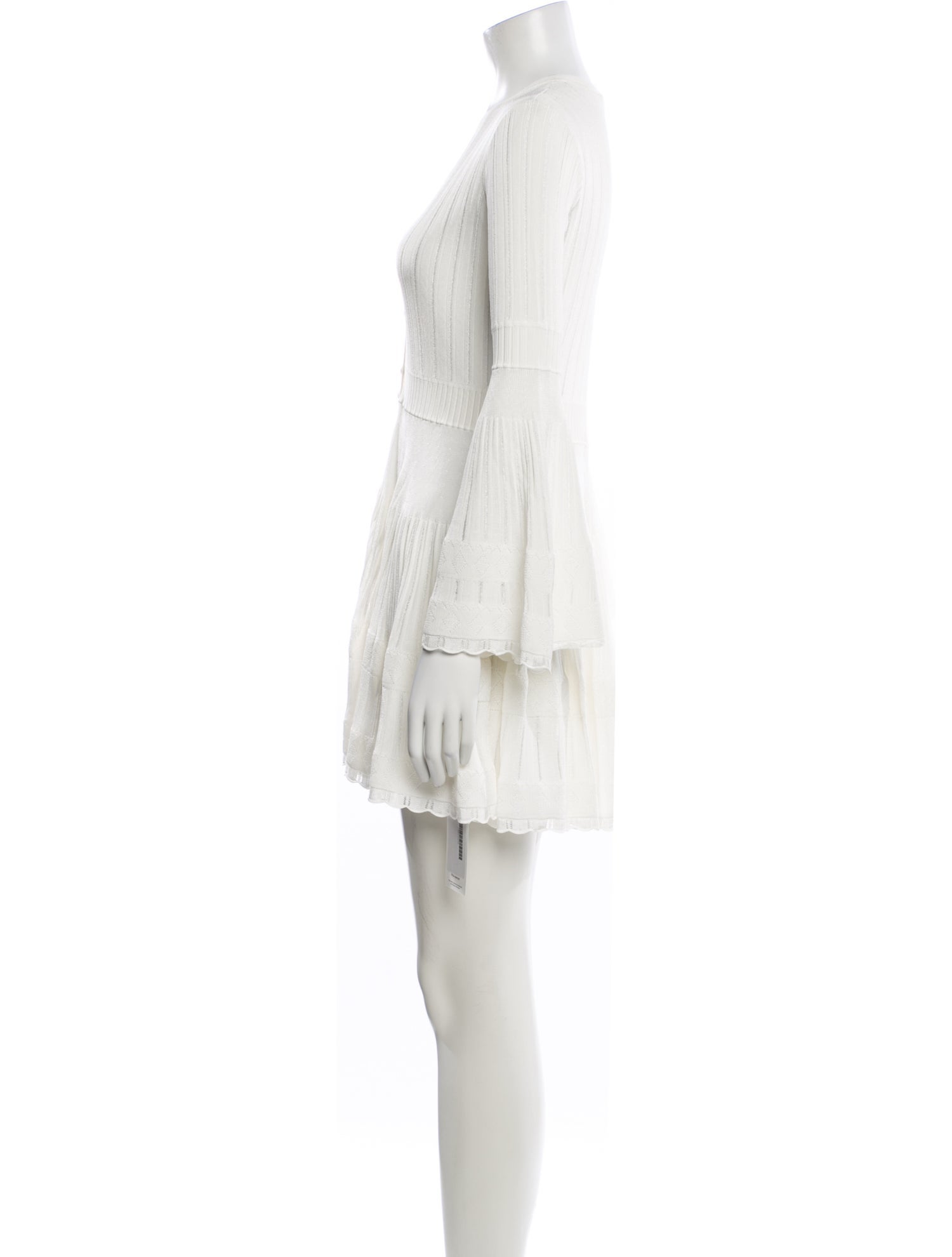 Alexis Lace Pattern Mini Dress