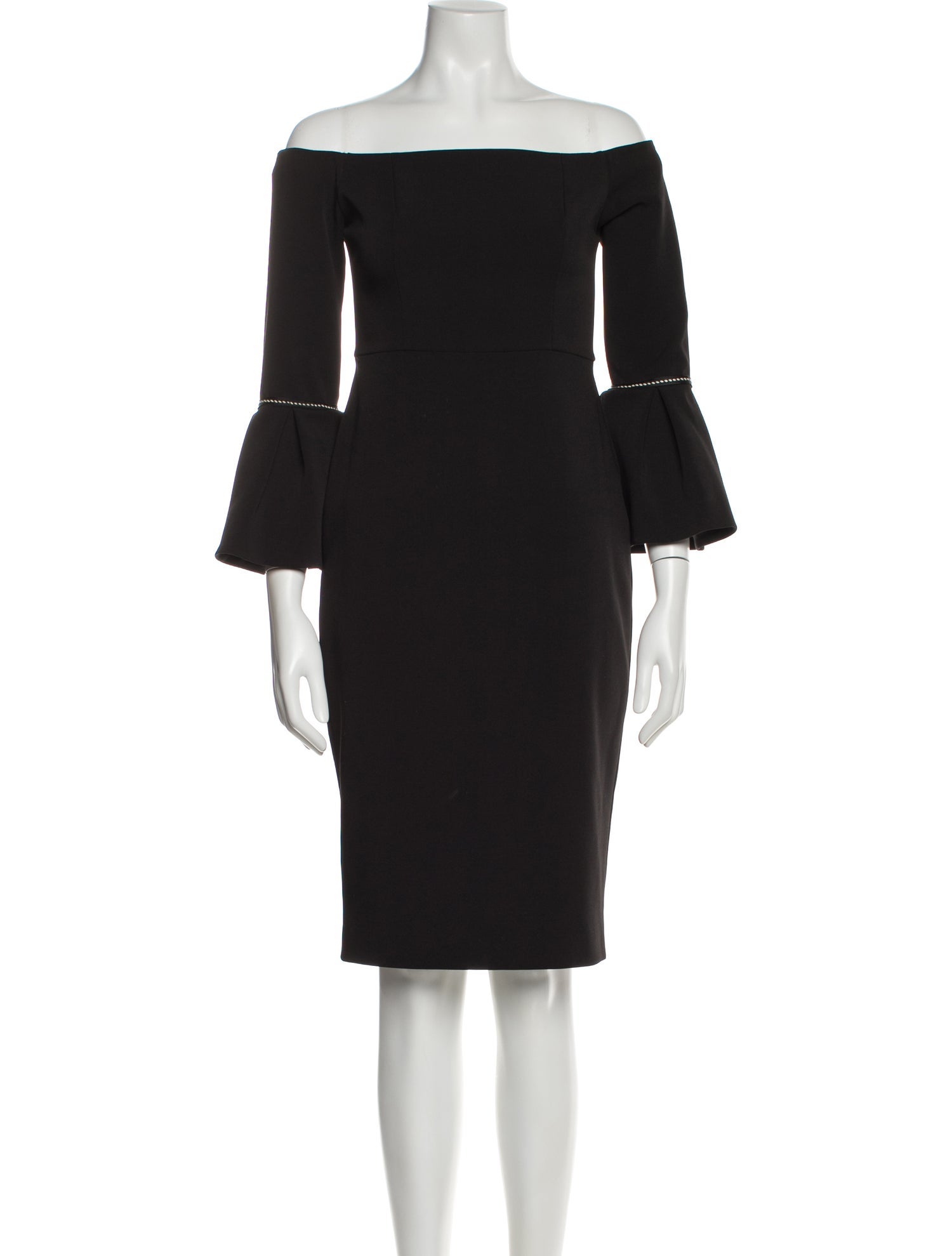 Alexis Off-The-Shoulder Knee-Length Dress