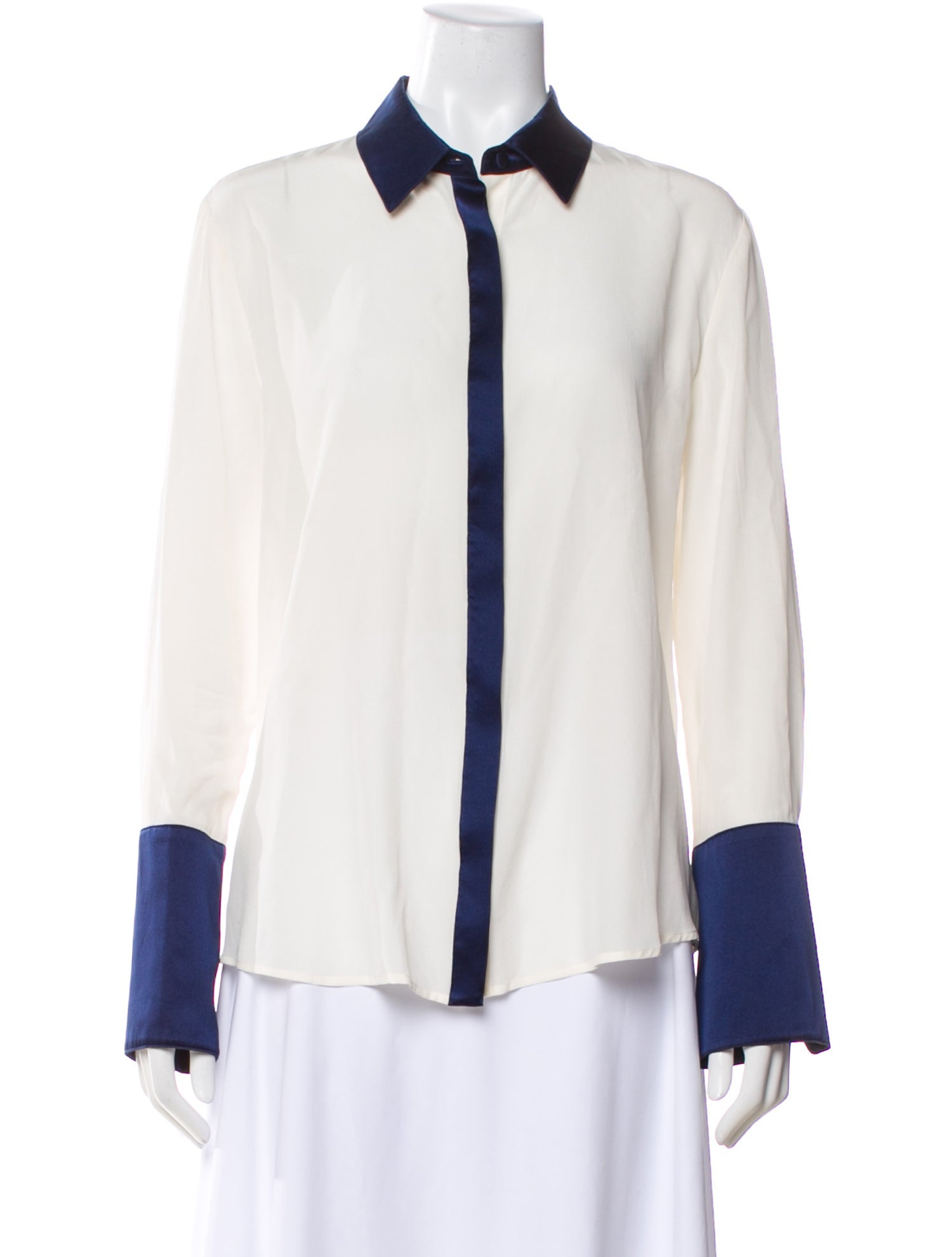 Alexis Silk Long Sleeve Blouse