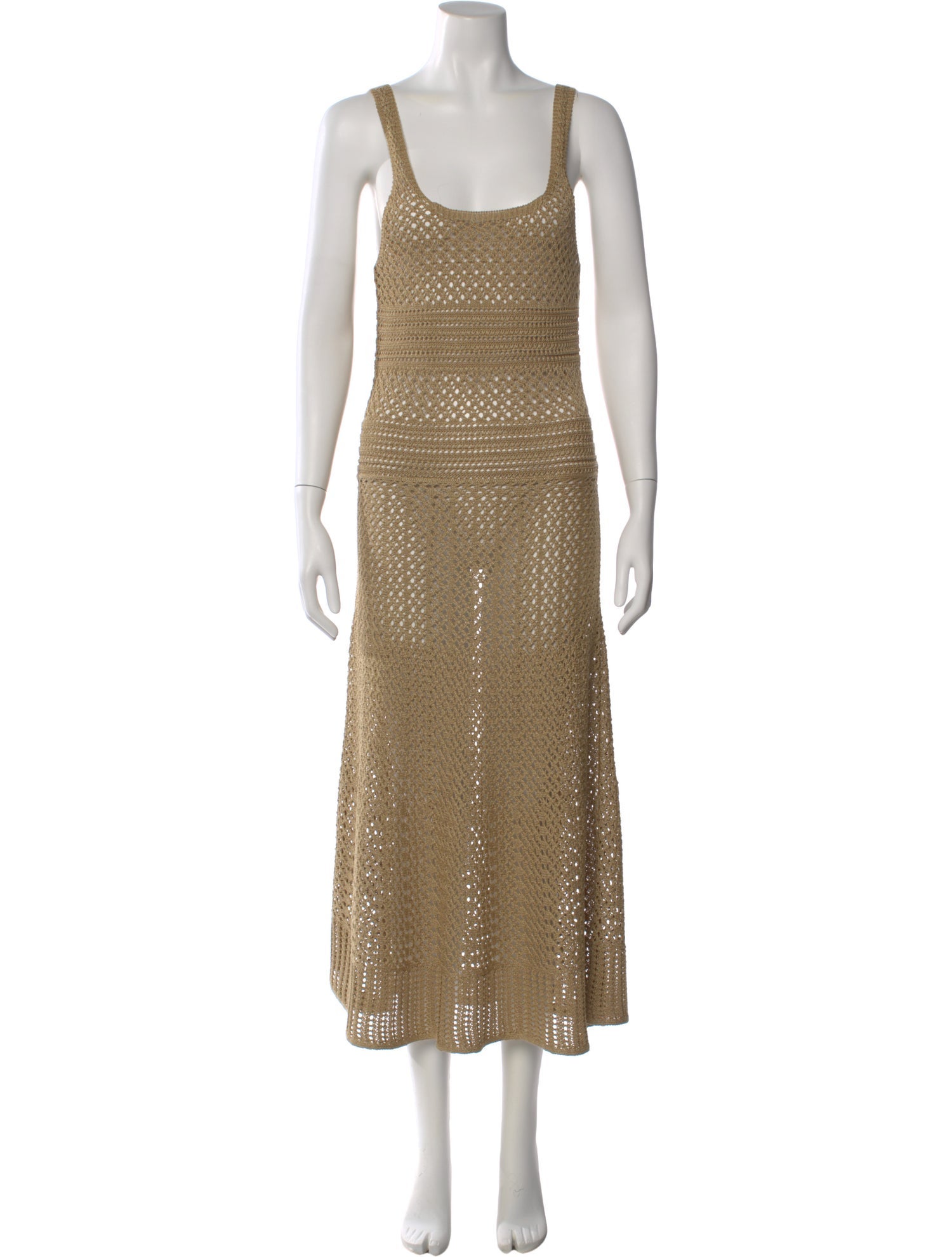 Alexis Scoop Neck Long Dress