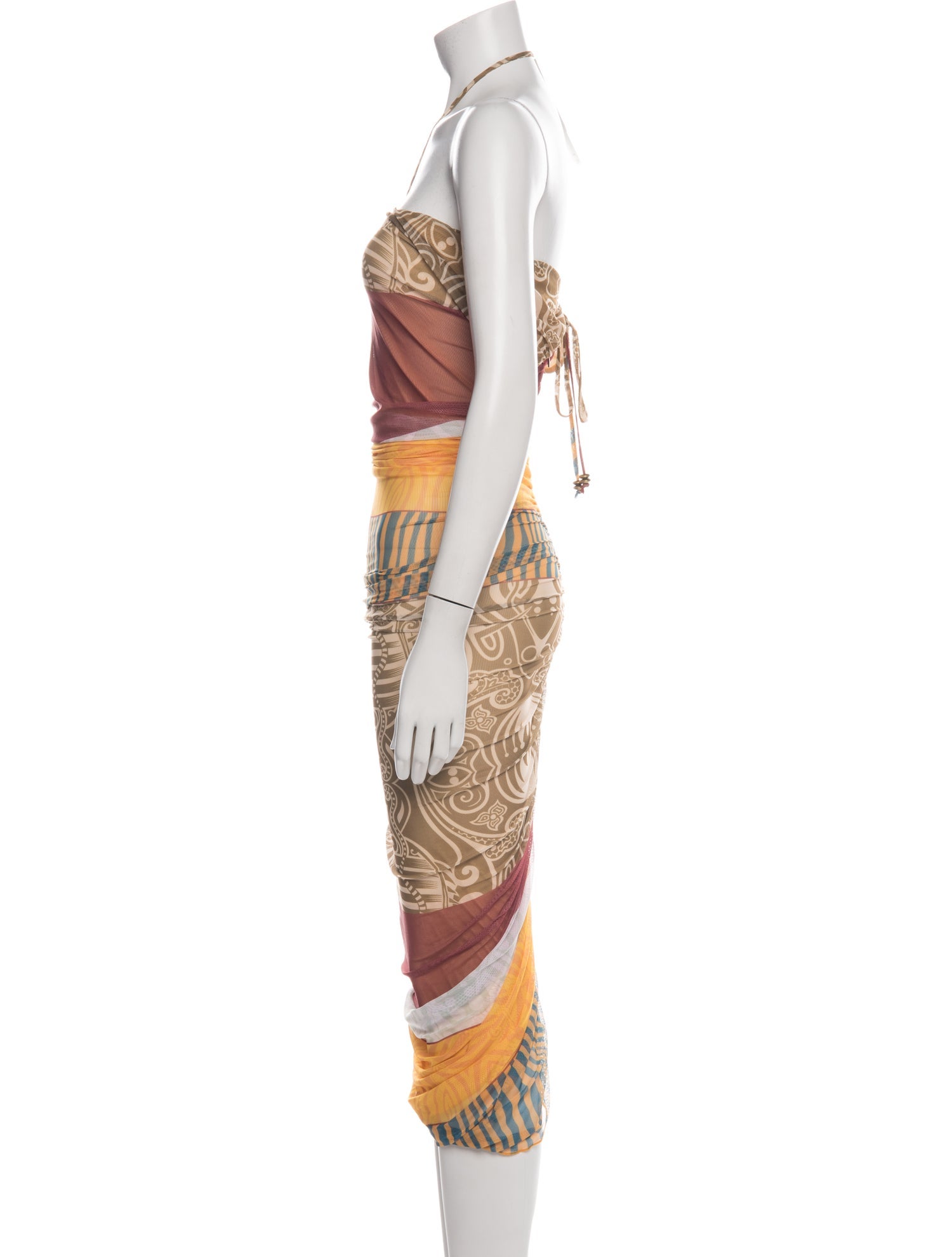 Alexis Printed Midi Length Dress