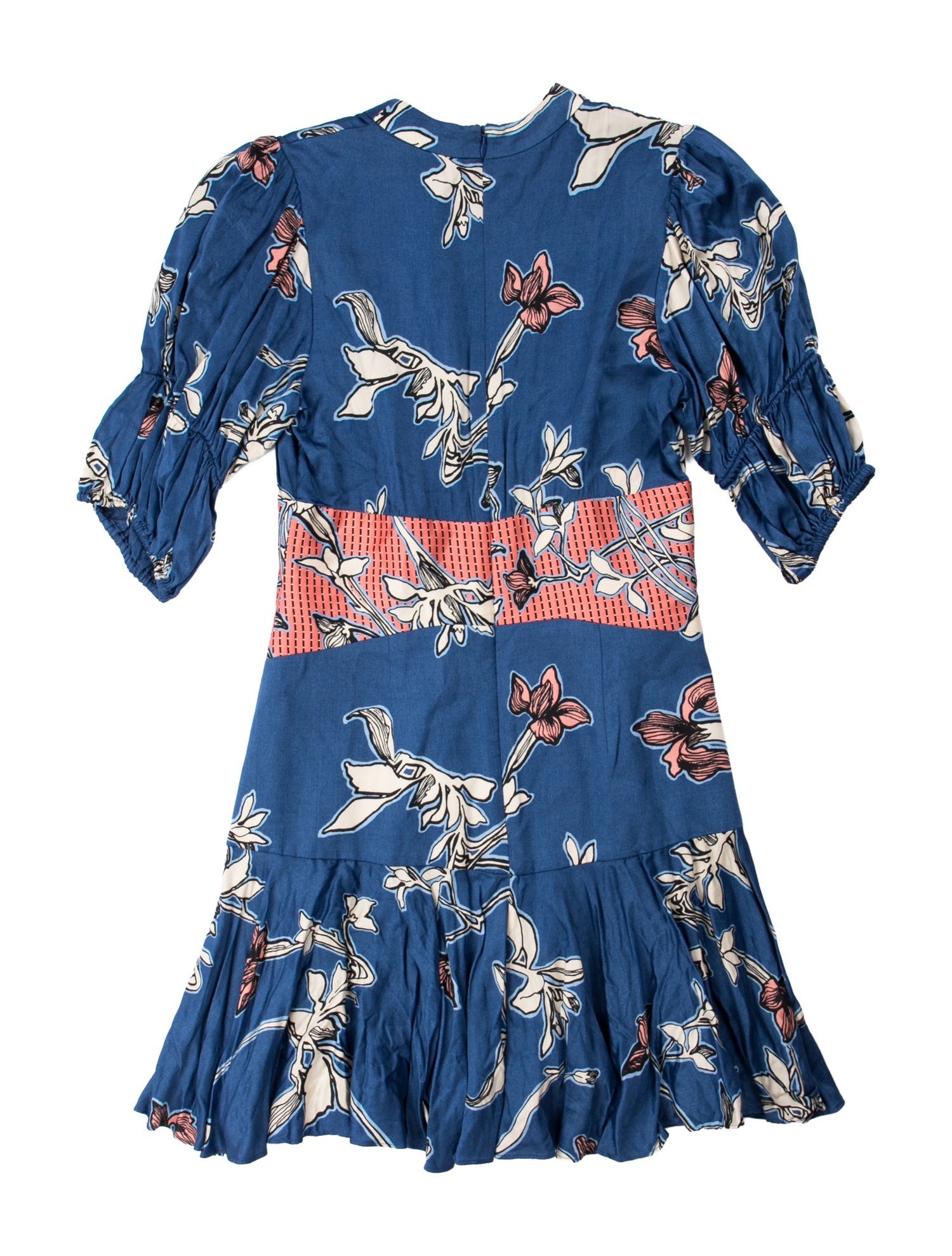 Alexis Floral Print Midi Length Dress