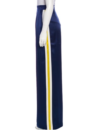 Nicoli Silk Side-Stripe Pants w/ Tags