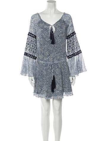 Alexis Dresses Polka Dot Print Mini Dress XS