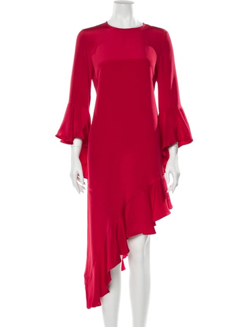 Alexis Asymmetrical Dress Red