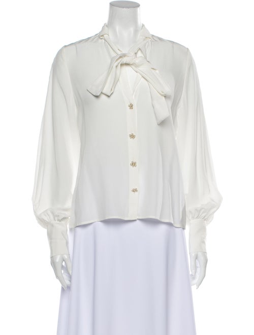 Alexis Aruca Silk Blouse w/ Tags White
