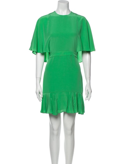 Alexis Silk Mini Dress Green