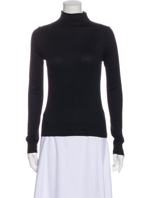 Alexis Turtleneck Long Sleeve Sweatshirt Black