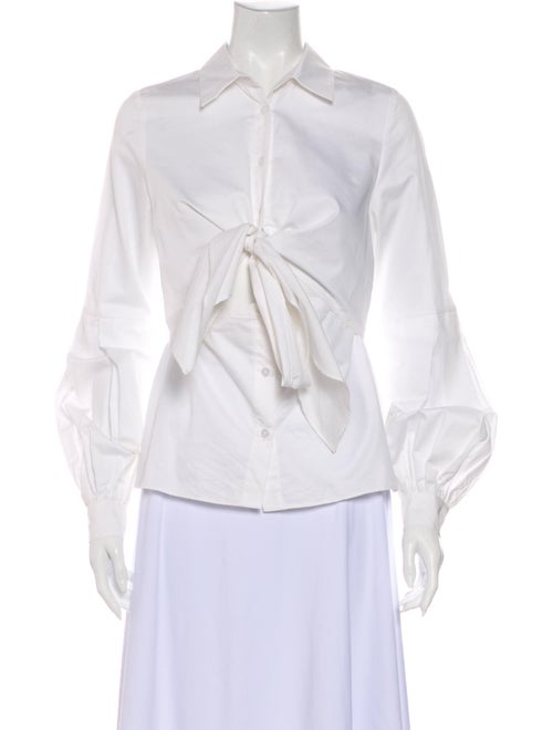 Alexis Long Sleeve Blouse White