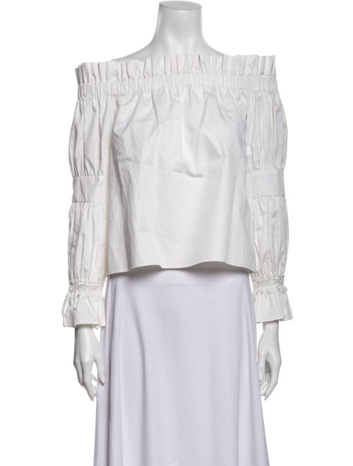 Alexis Off-The-Shoulder Long Sleeve Blouse