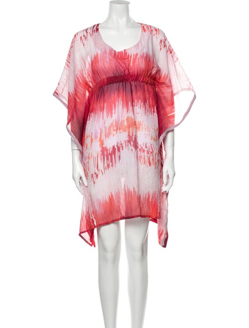 Alexis Printed Cover-Up Pink