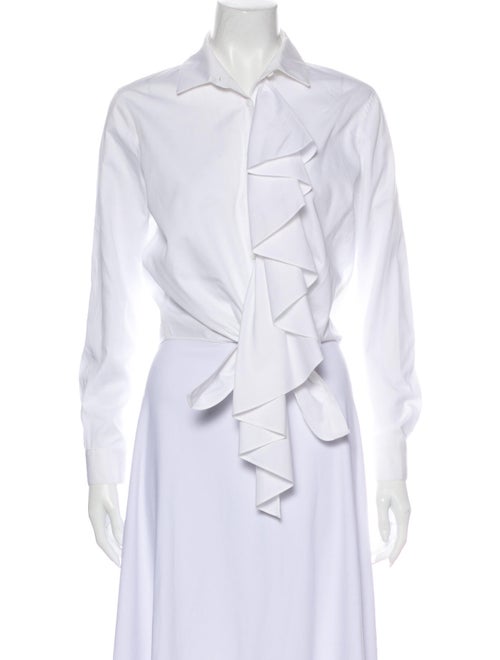 Alexis Long Sleeve Blouse White