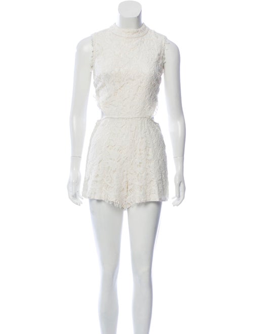 Alexis Lace Pattern Romper