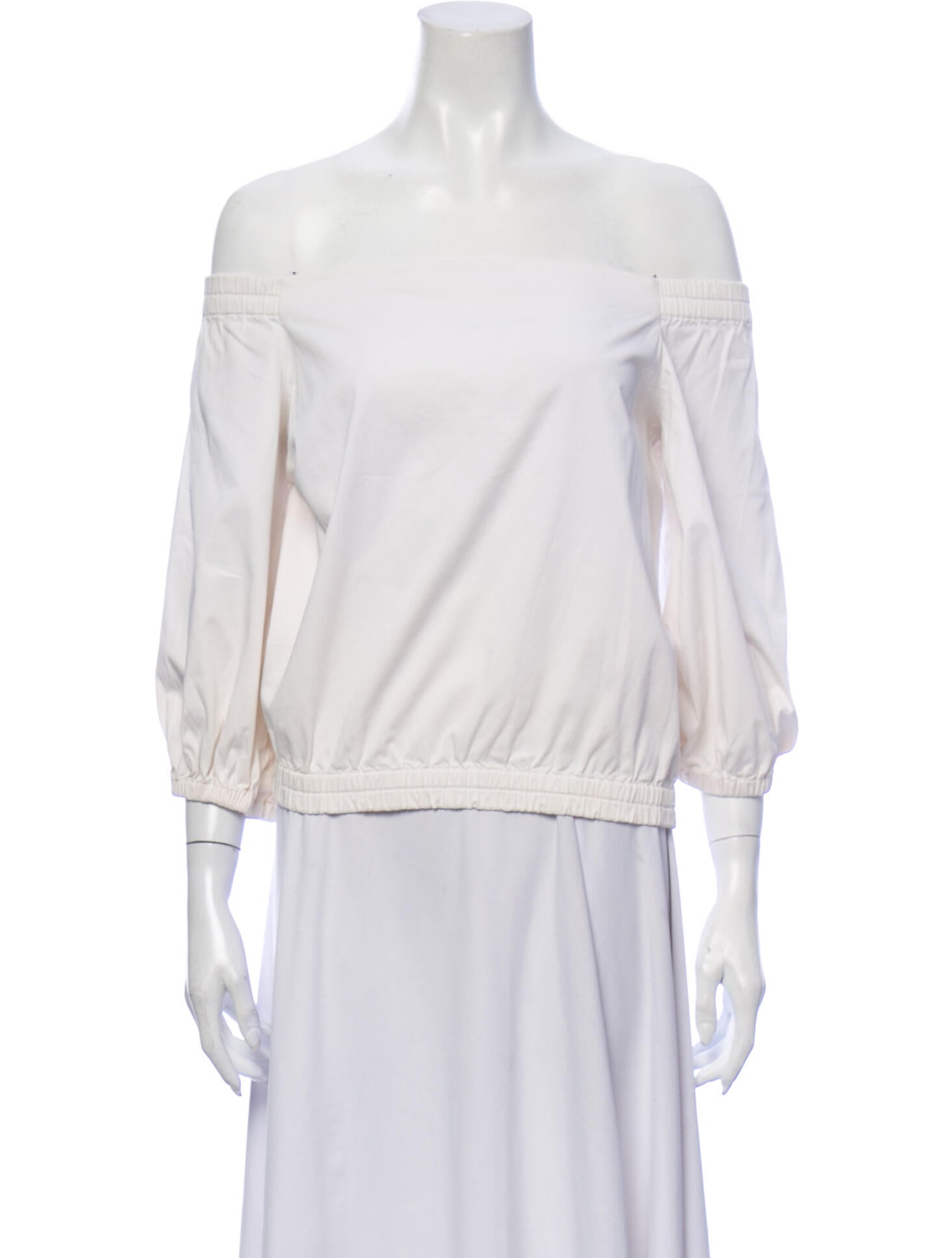 Alexis Off-The-Shoulder Three-Quarter Sleeve Top