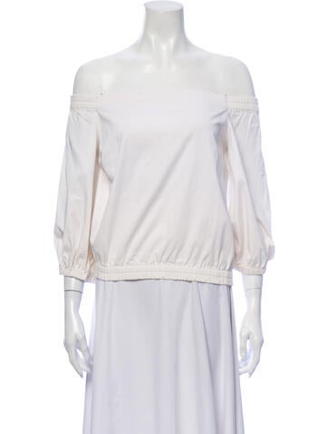 Alexis Tops Off-The-Shoulder Three-Quarter Sleeve Top XS