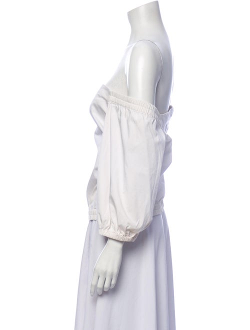 Alexis Off-The-Shoulder Three-Quarter Sleeve Top