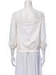 Alexis Off-The-Shoulder Three-Quarter Sleeve Top