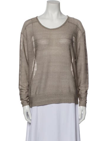 Alexis Tops Scoop Neck Long Sleeve Sweatshirt XS