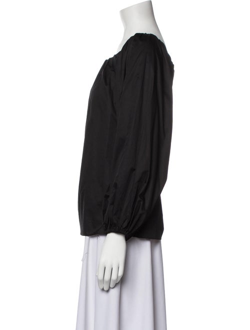 Alexis Square Neckline Three-Quarter Sleeve Blouse