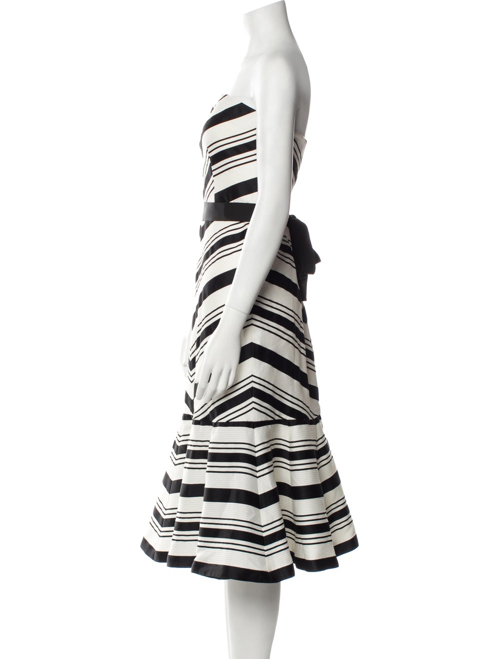 Alexis Striped Knee-Length Dress - image 2
