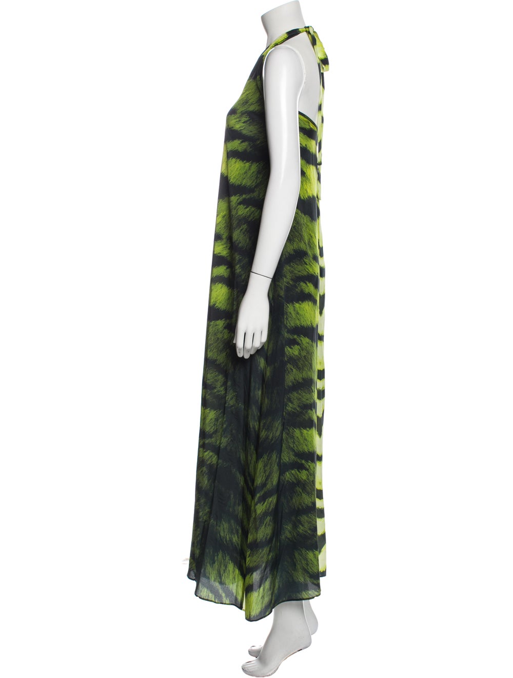 Alexis Animal Print Long Dress - image 2