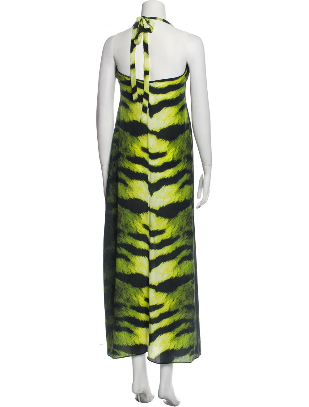 Alexis Animal Print Long Dress - image 3