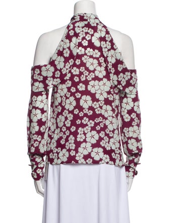 Alexis Silk Floral Print Blouse