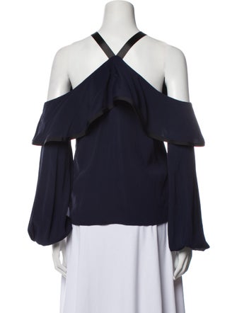 Alexis Halterneck Long Sleeve Blouse