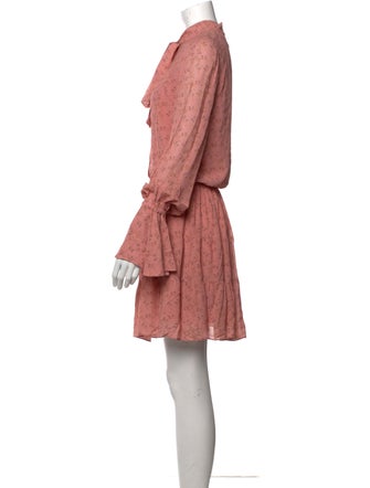 Alexis Floral Print Knee-Length Dress