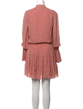 Alexis Floral Print Knee-Length Dress