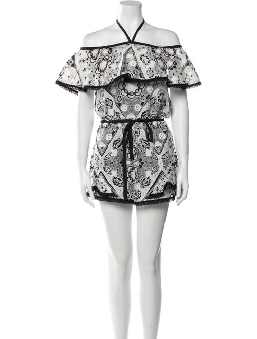 Alexis Lace Pattern Romper