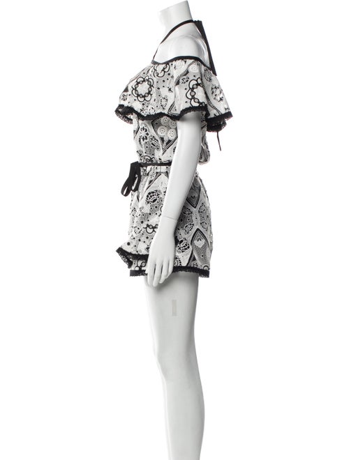 Alexis Lace Pattern Romper