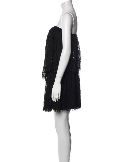 Alexis Lace Pattern Mini Dress