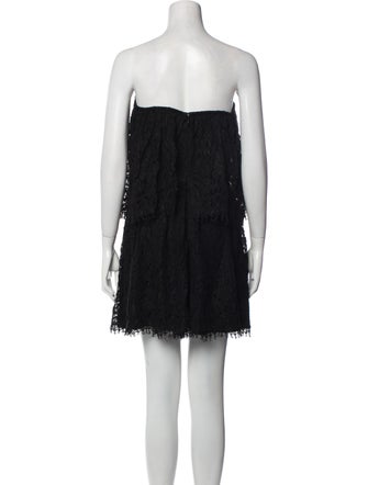 Alexis Lace Pattern Mini Dress