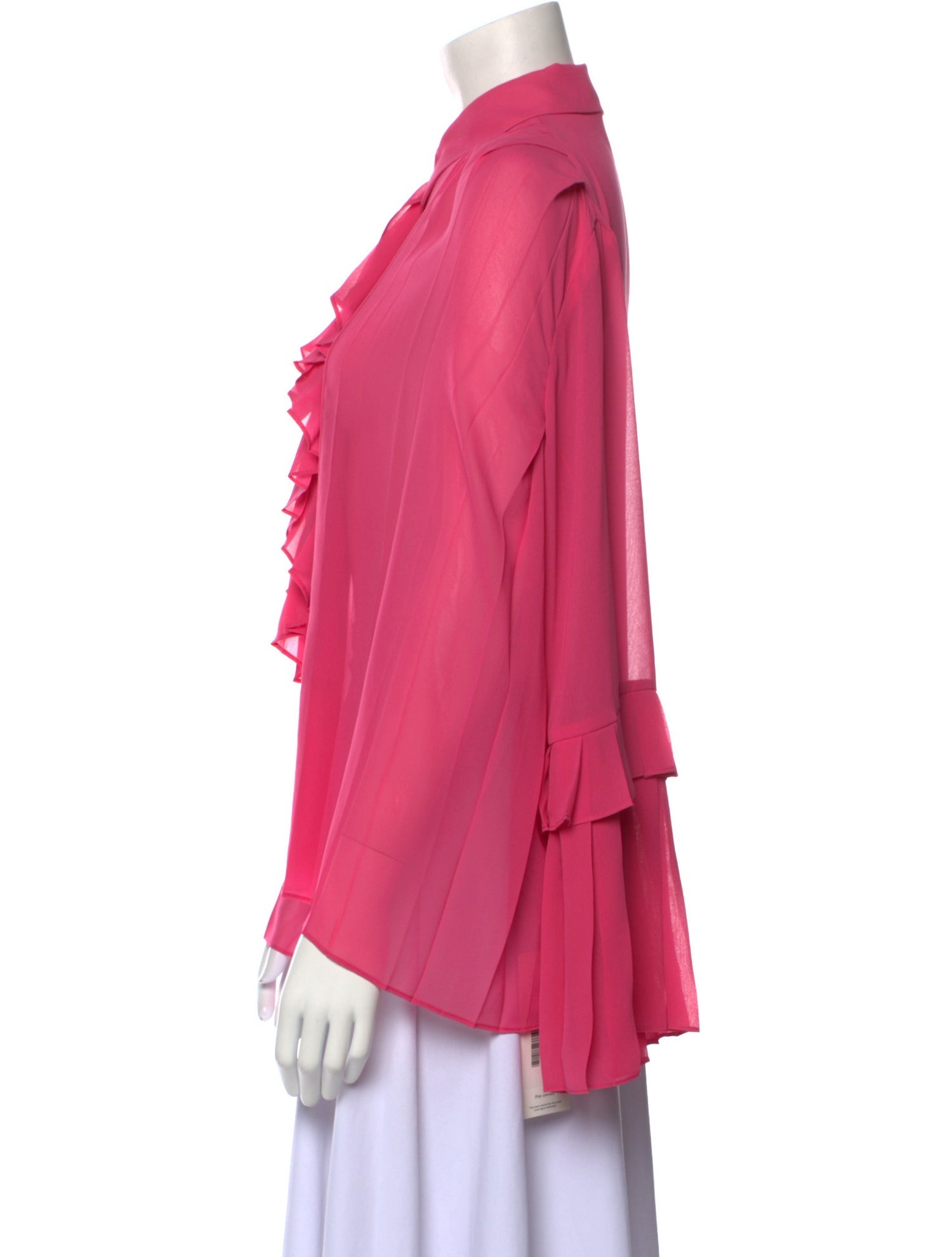 Alexis Mock Neck Long Sleeve Blouse