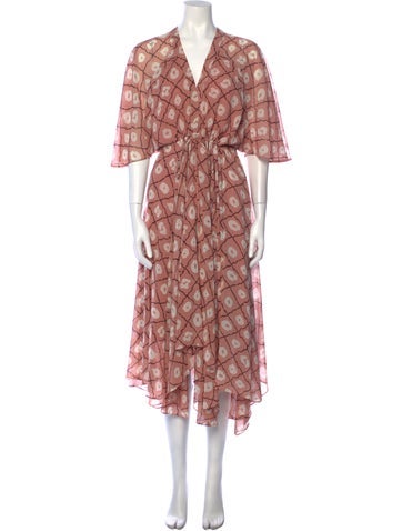 Alexis Dresses Printed Long Dress S