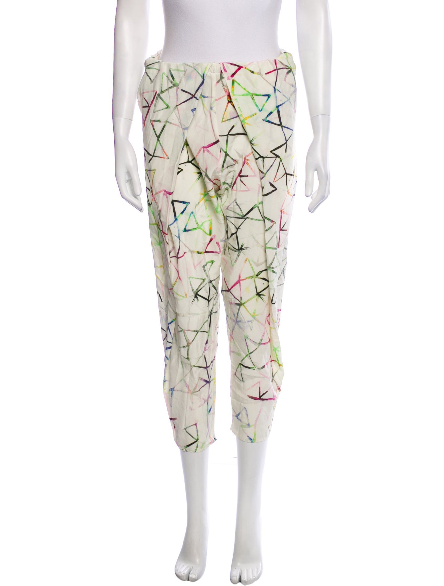 Alexis Silk Skinny Leg Pants