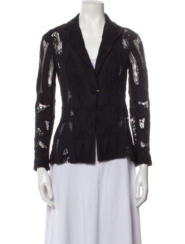 Alexis Jackets Floral Print Evening Jacket XS
