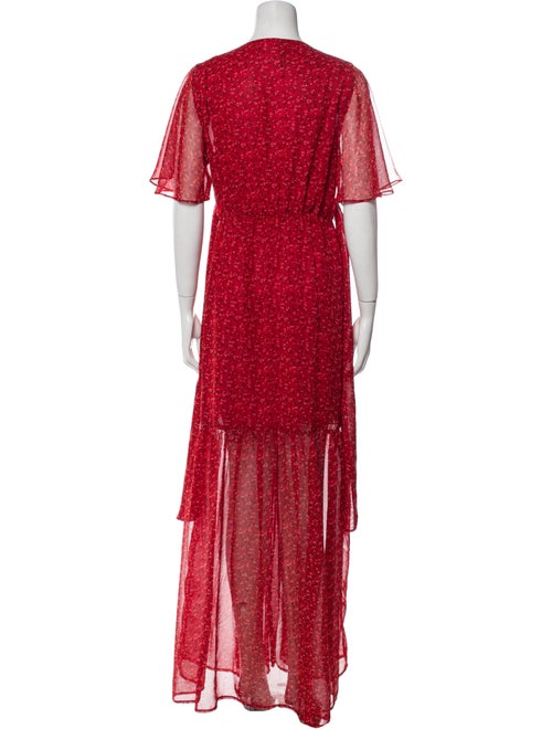 Eywasouls Malibu Floral Print Long Dress