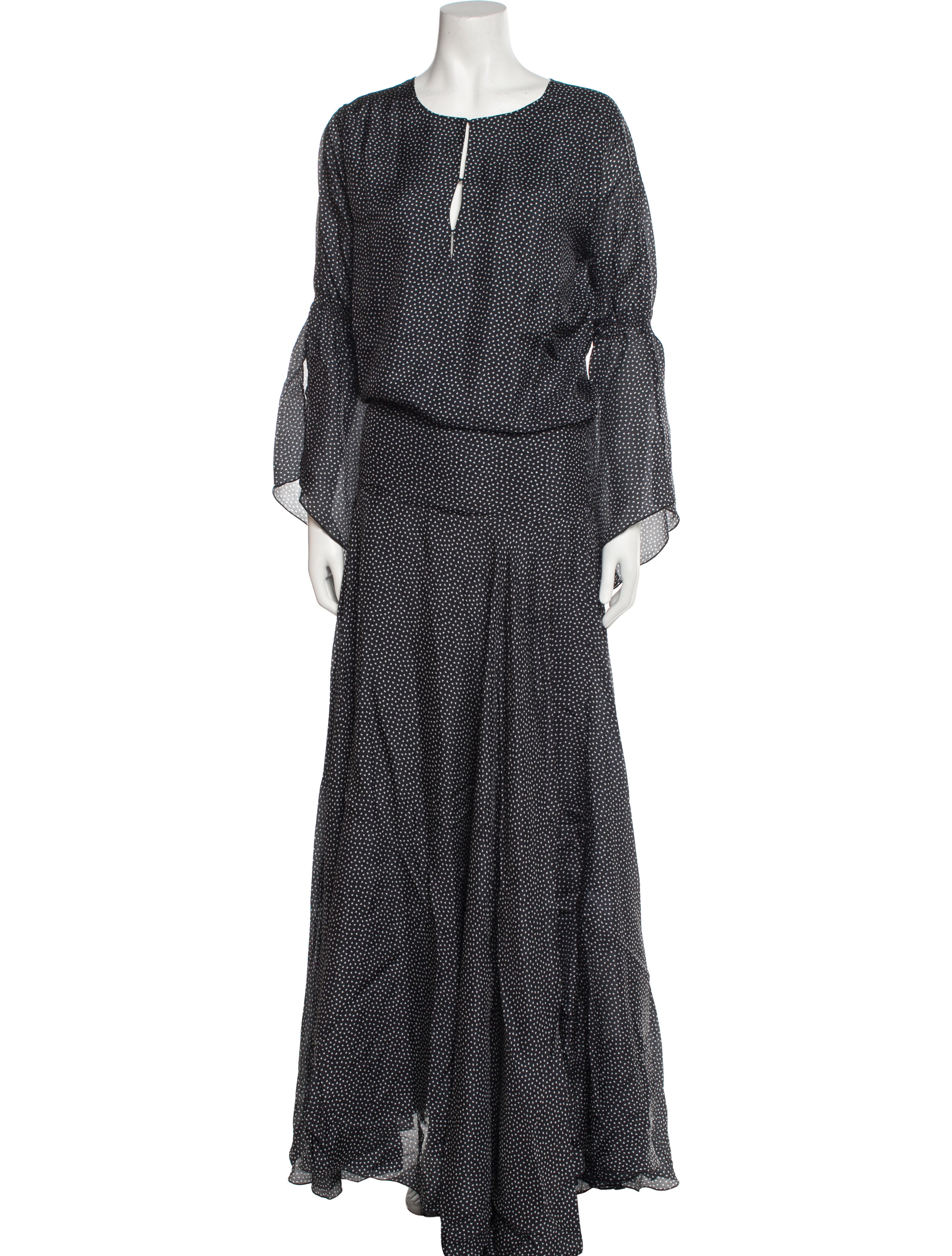 Eywasouls Malibu Silk Long Dress w/ Tags